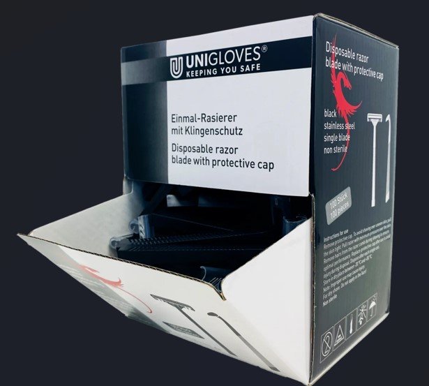 UNIGLOVES Disposable Shaving Razor