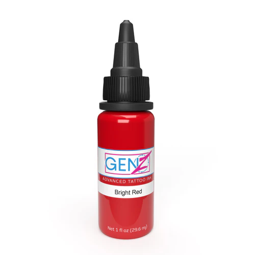 INTENZE Gen-Z Bright Red Tattoo Ink