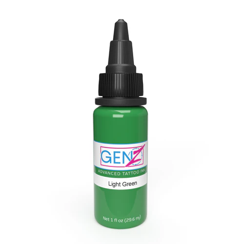 INTENZE Gen-Z Light Green Tattoo Ink