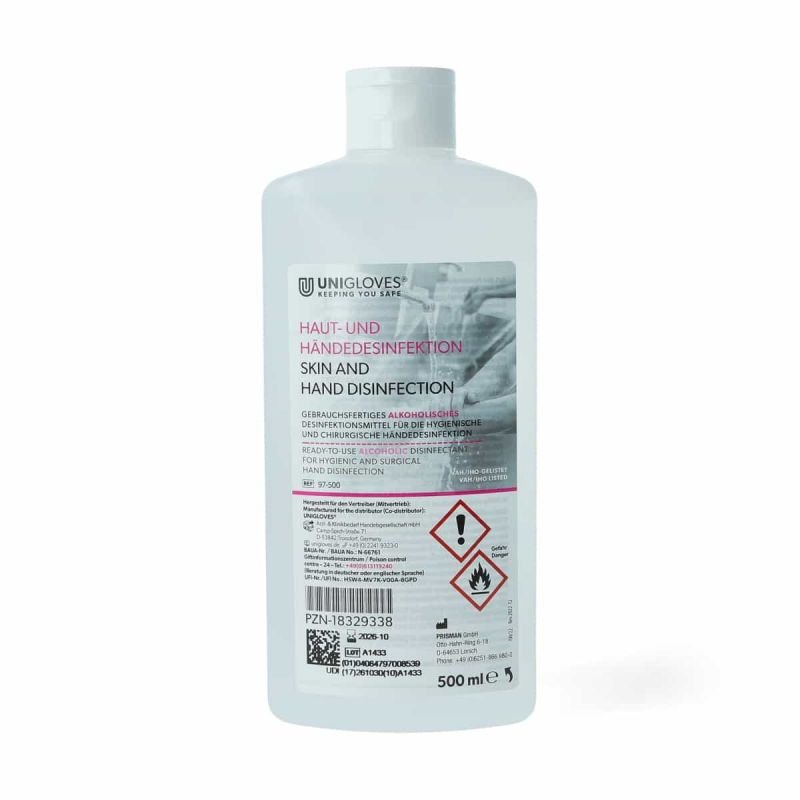 Unigloves - Skin and hand disinfection